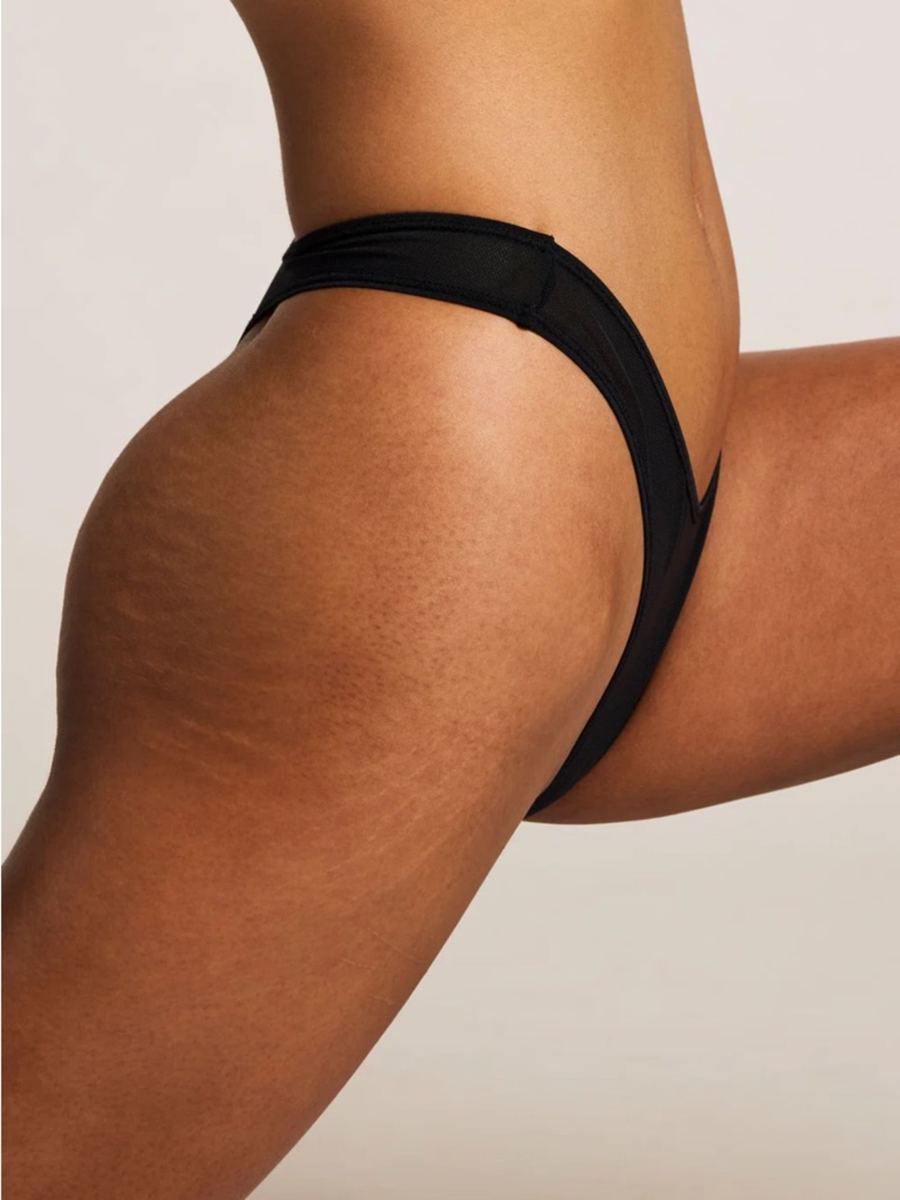 NEGATIVE underwear Sieve Dipped Thong S - Picture 2 of 4